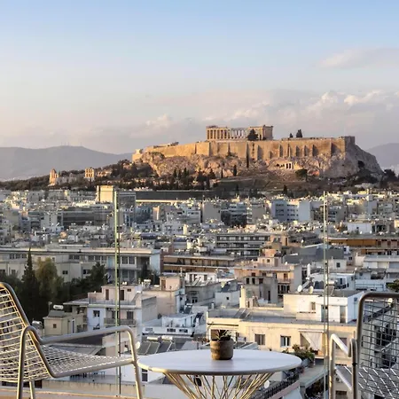 Elegant Penthouse Acropolis View Apartment