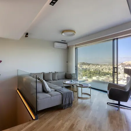 Apartment Elegant Penthouse Acropolis View *