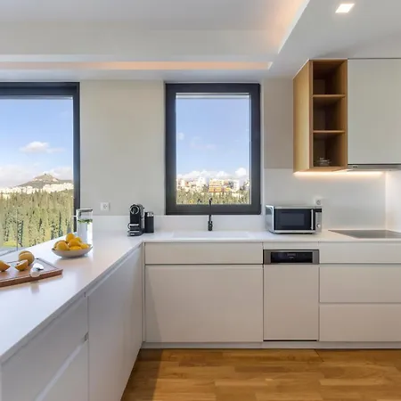 Elegant Penthouse Acropolis View