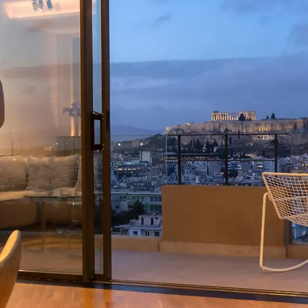 Apartment Elegant Penthouse Acropolis View Athens