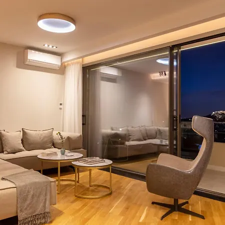 Elegant Penthouse Acropolis View Athens