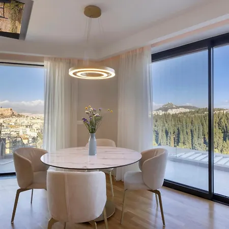 Elegant Penthouse Acropolis View