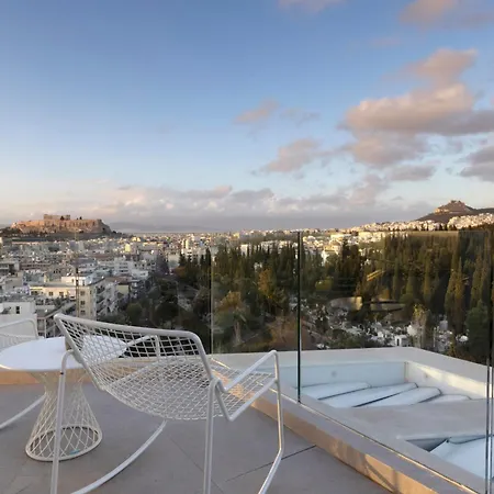 Elegant Penthouse Acropolis View